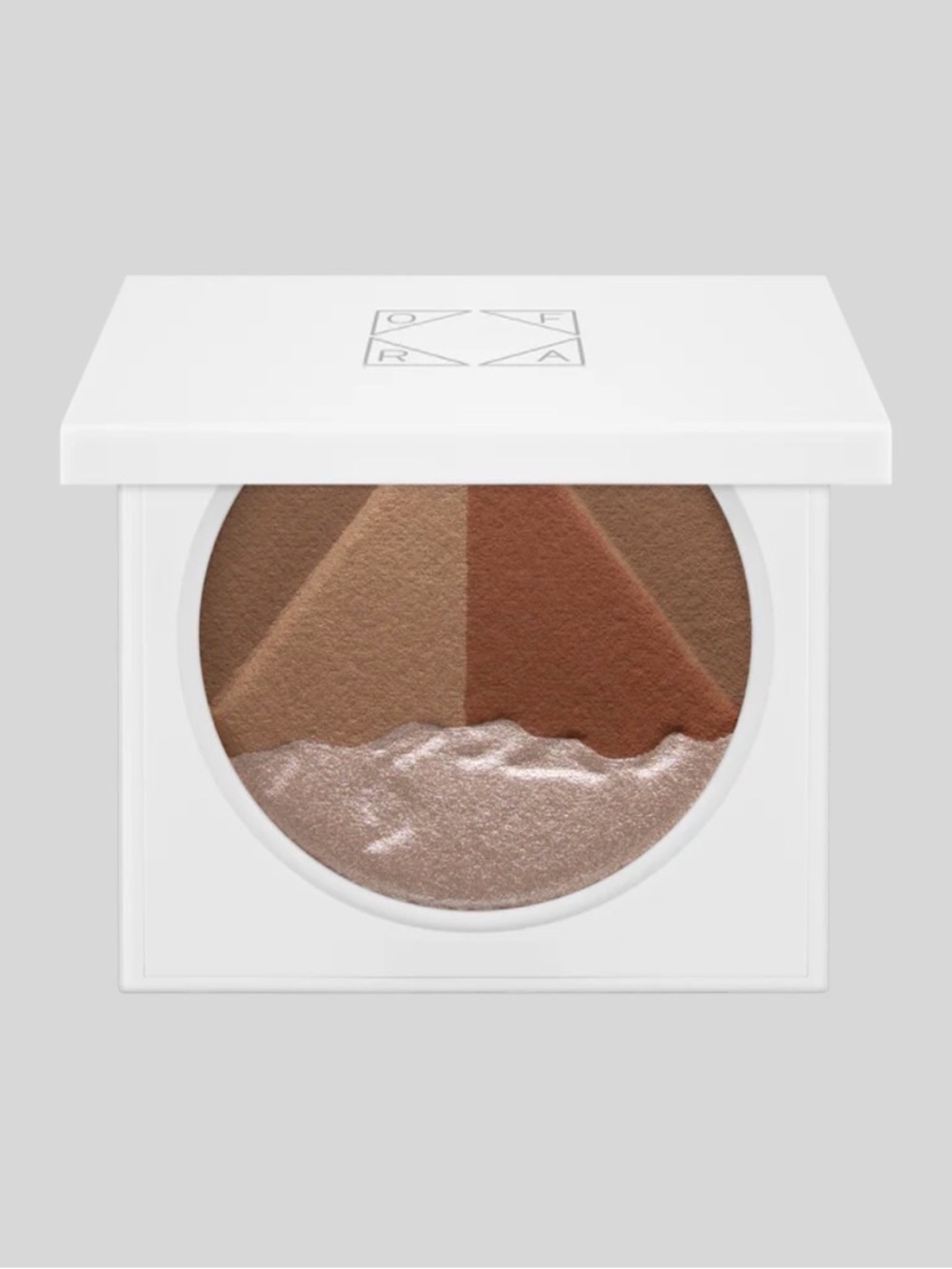 OFRA Multi-tone Highlight Compact - Brown & Champagne Egyptian Clay